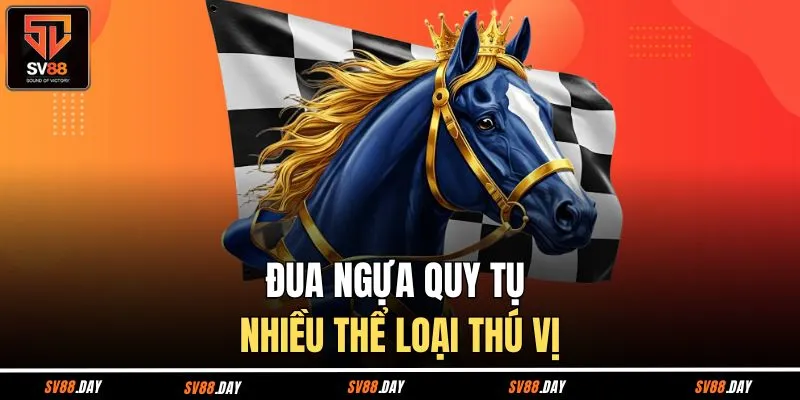 Đua ngựa quy tụ nhiều thể loại thú vị